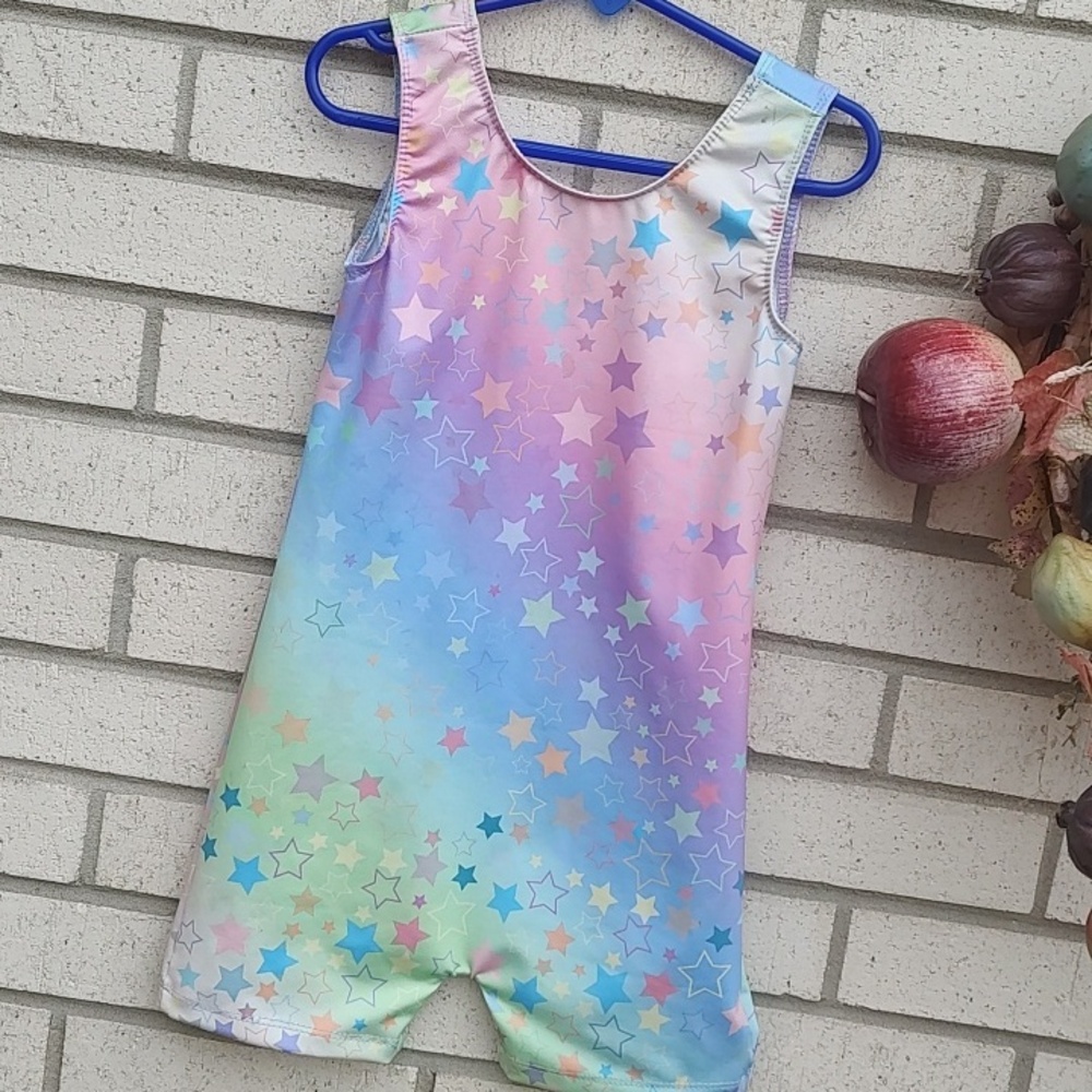 ✨ ⭐ One-Piece Bodysuit - Pastel Pink & Multicolor - Picture 2 of 8